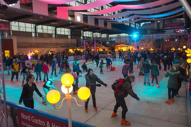 Über 20.000 Besucher kamen zur 1. Husumer Eiszeit in die Messehalle