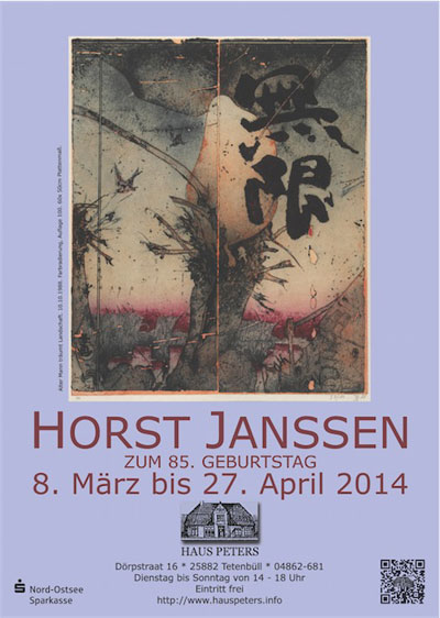 Das Haus Peters in Tetenbüll ehrt den exzentrischen Künstler Horst Janssen mit einer Ausstellung