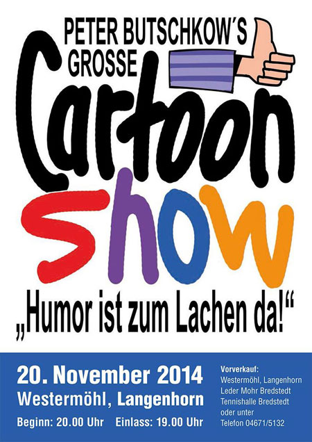 Peter Butschkow’s große Cartoon Show – Live in der Westermöhl Langenhorn