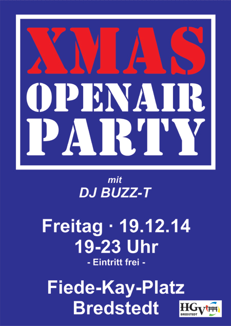 Xmas-OpenAir-Party in Bredstedt