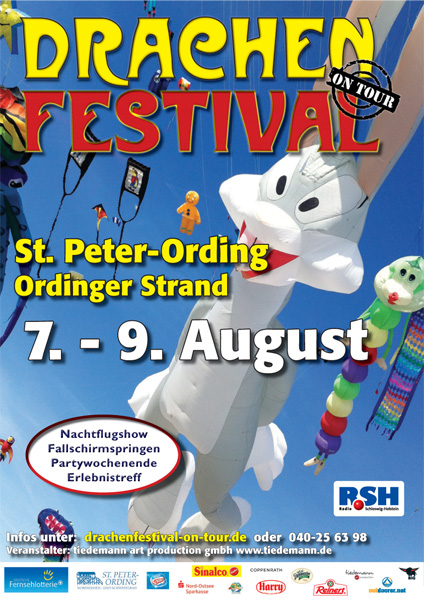 10 Jahre Drachenfestival in St. Peter-Ording