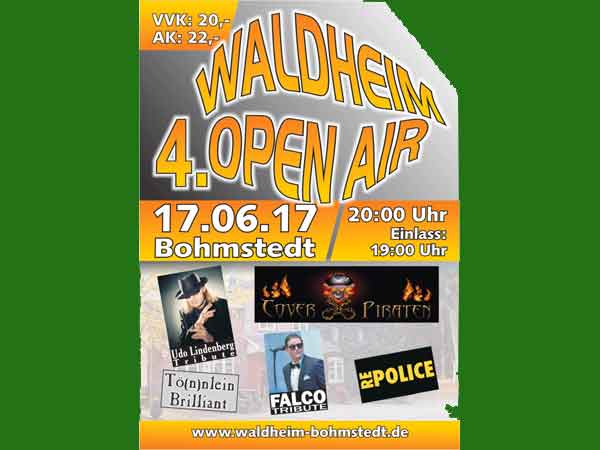 Udo, Falco, Police beim Waldheim Open Air in Bohmstedt?