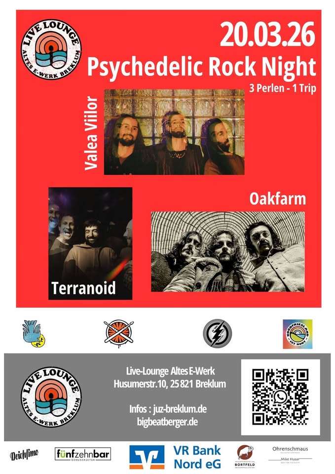 Psychedelic Rock Night – Drei Perlen, ein Trip