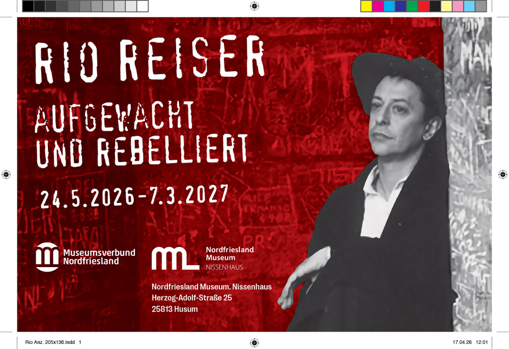 Rio Reiser - aufgewacht und rebelliert - Ausstellung im Nissenhaus