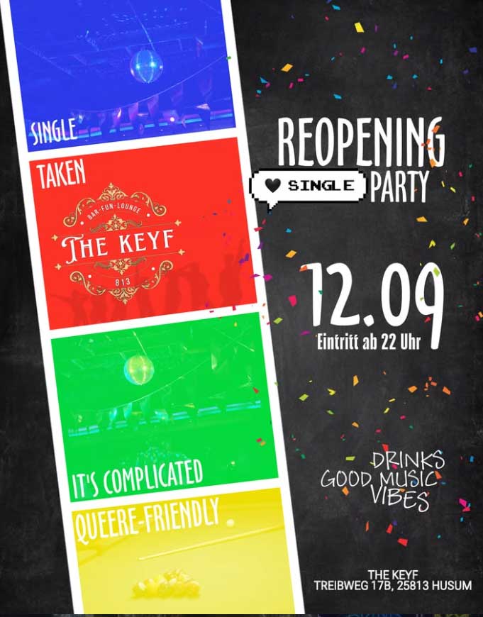 reopening single party